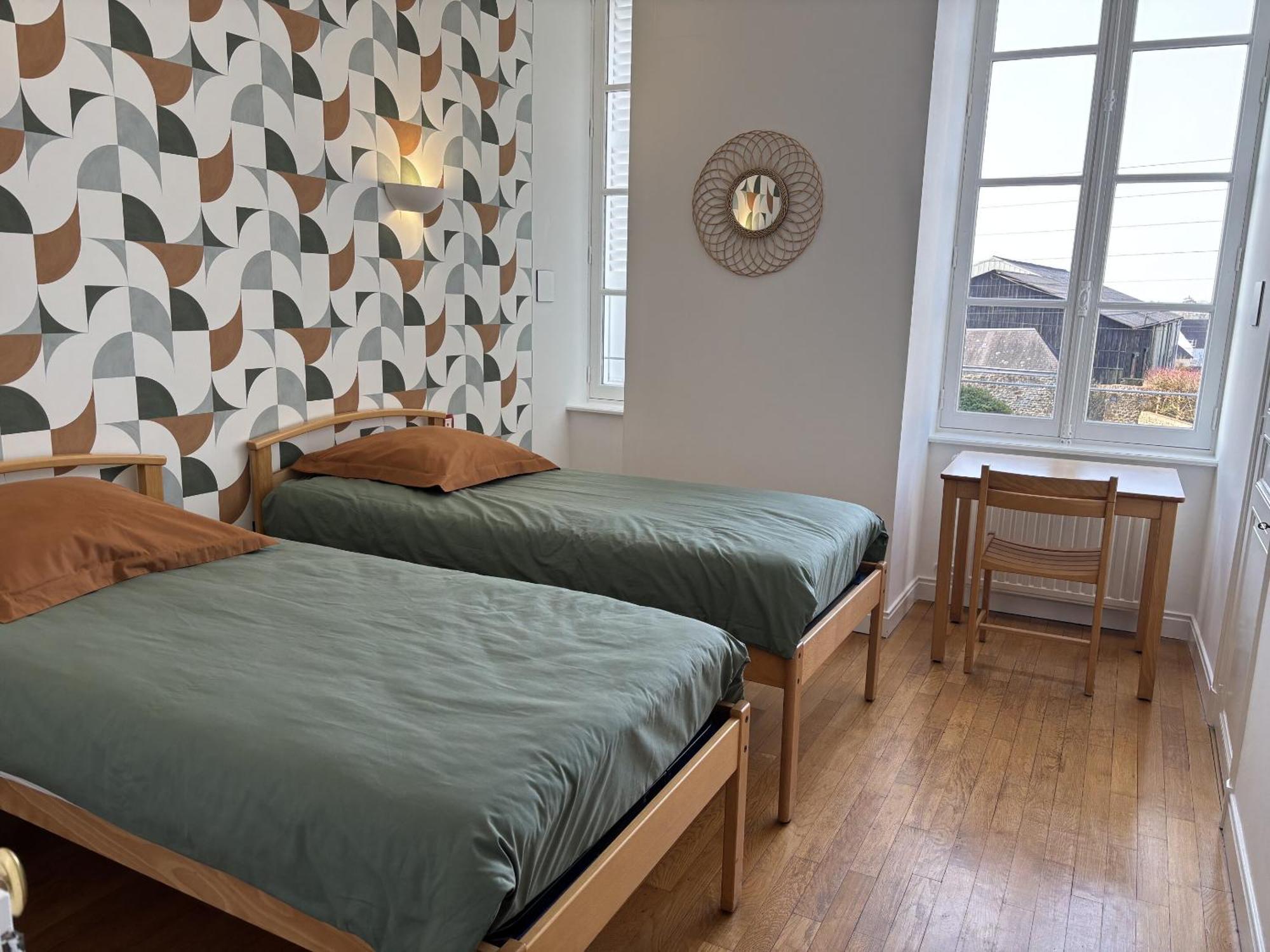 Chateau Du Bourg Saint-Denis-de-Gastines Habitación foto